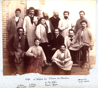 l'équipe d'ouvriers